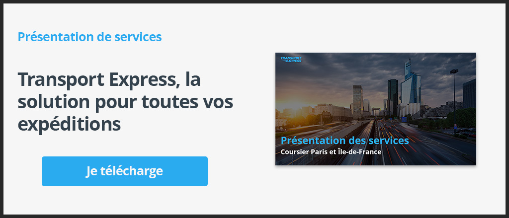 Présentation de services Transport Express : Coursier Paris & Île-de-France