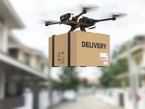Le futur du transport de marchandises : drone, robotique et livraison autonome