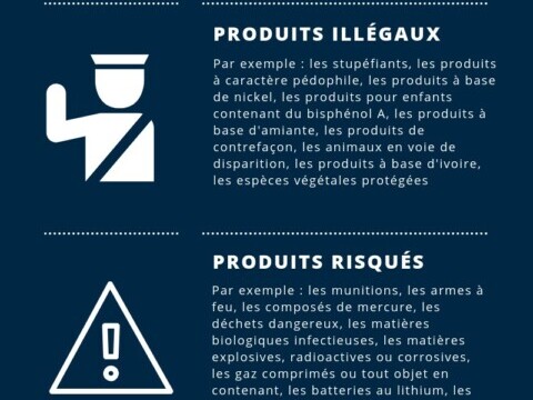 Liste des marchandises interdites par Transport Express