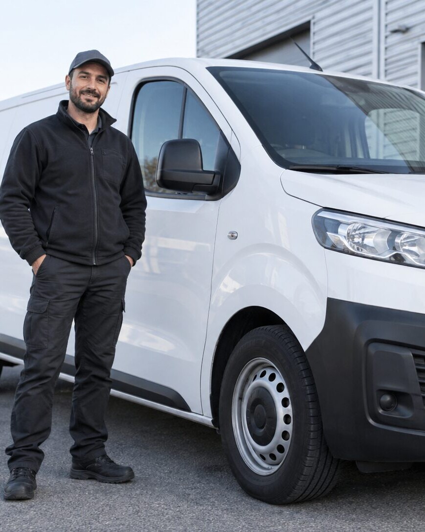 Location d'utilitaires avec chauffeur