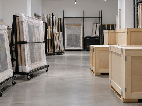 Transport galerie d'art