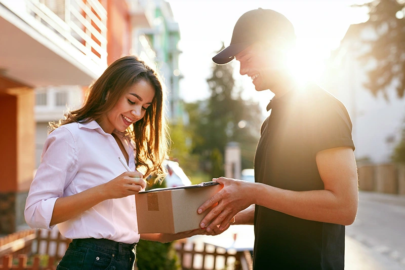 Distribution de colis en nombre